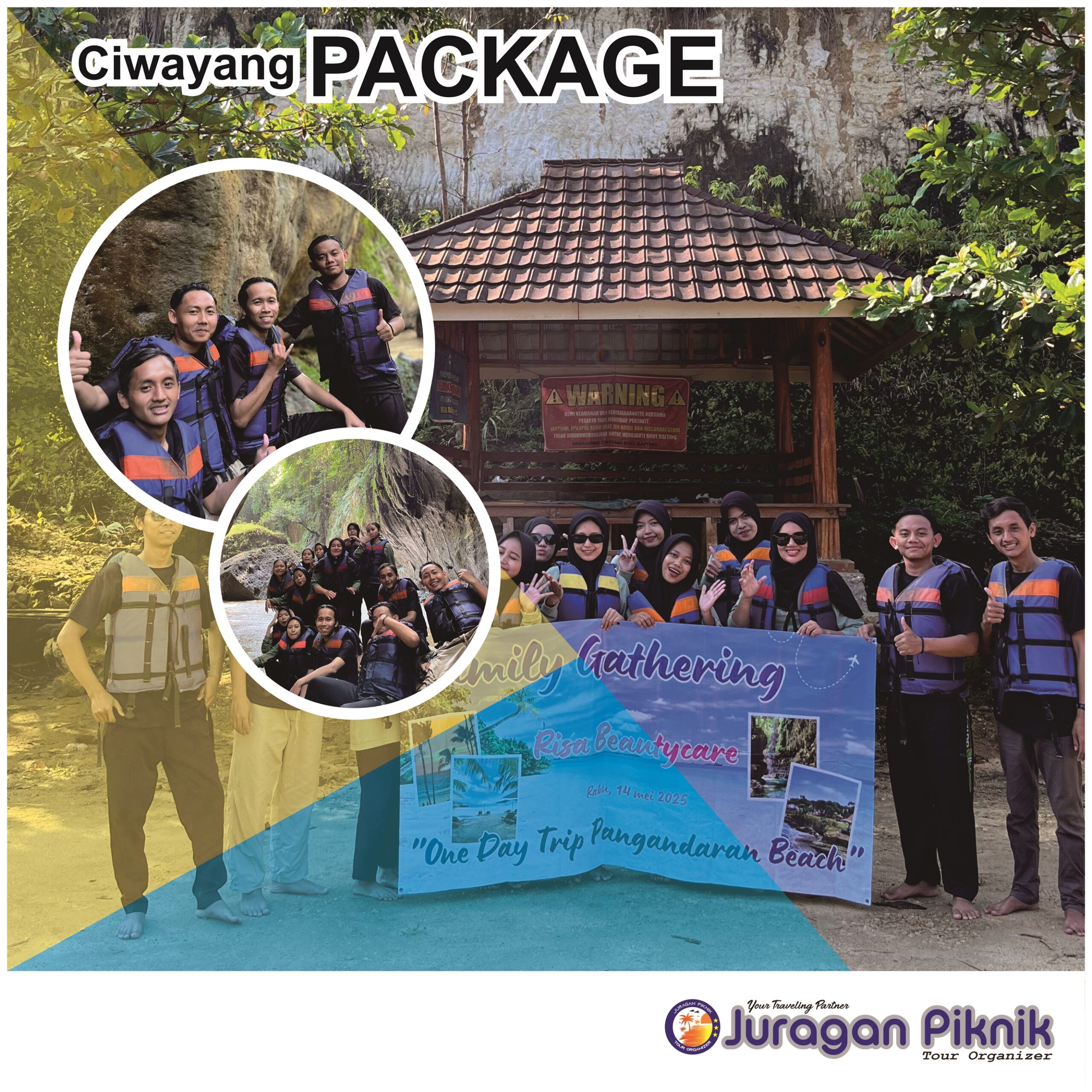 Paket Ciwayang Body Rafting