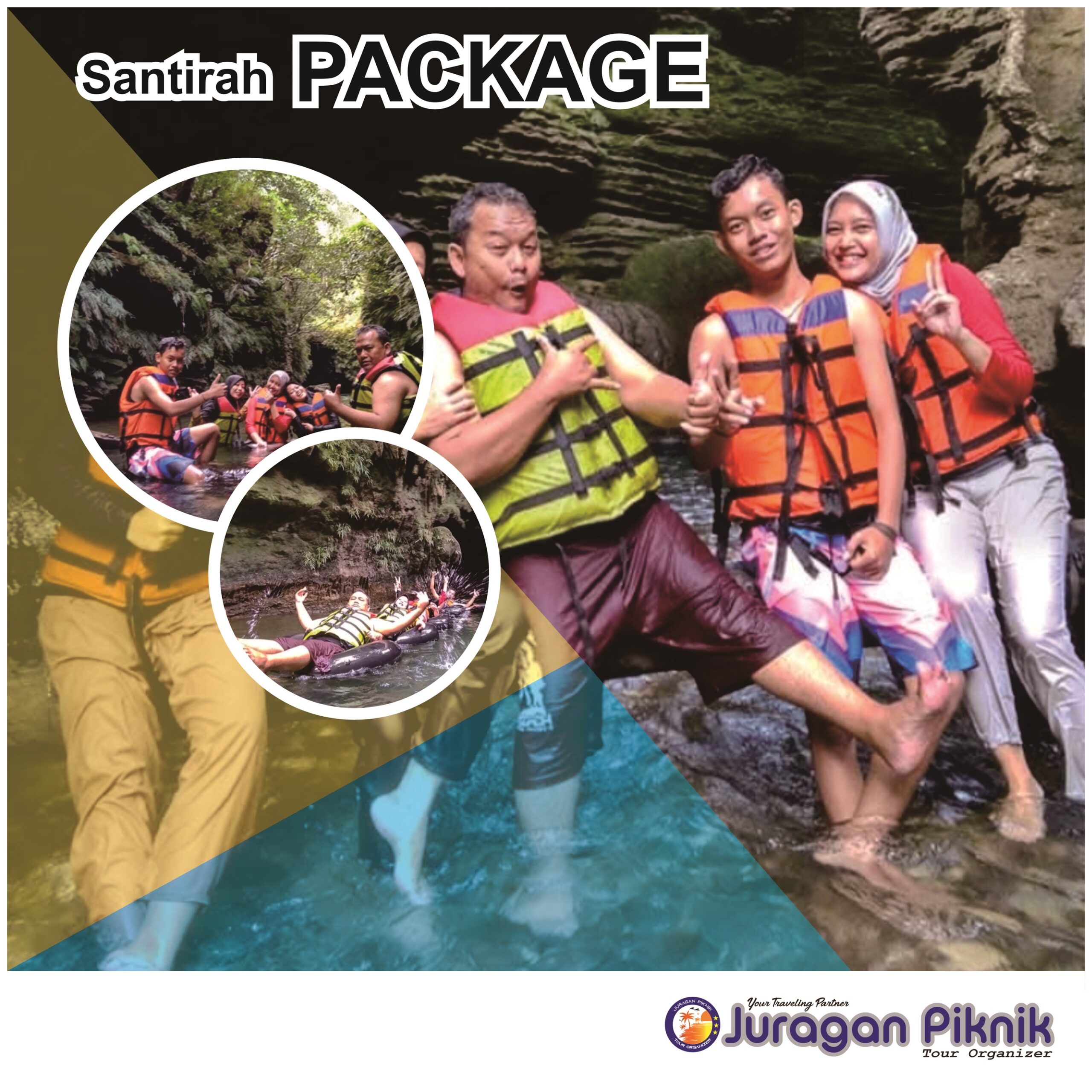Paket Santirah River Tubing